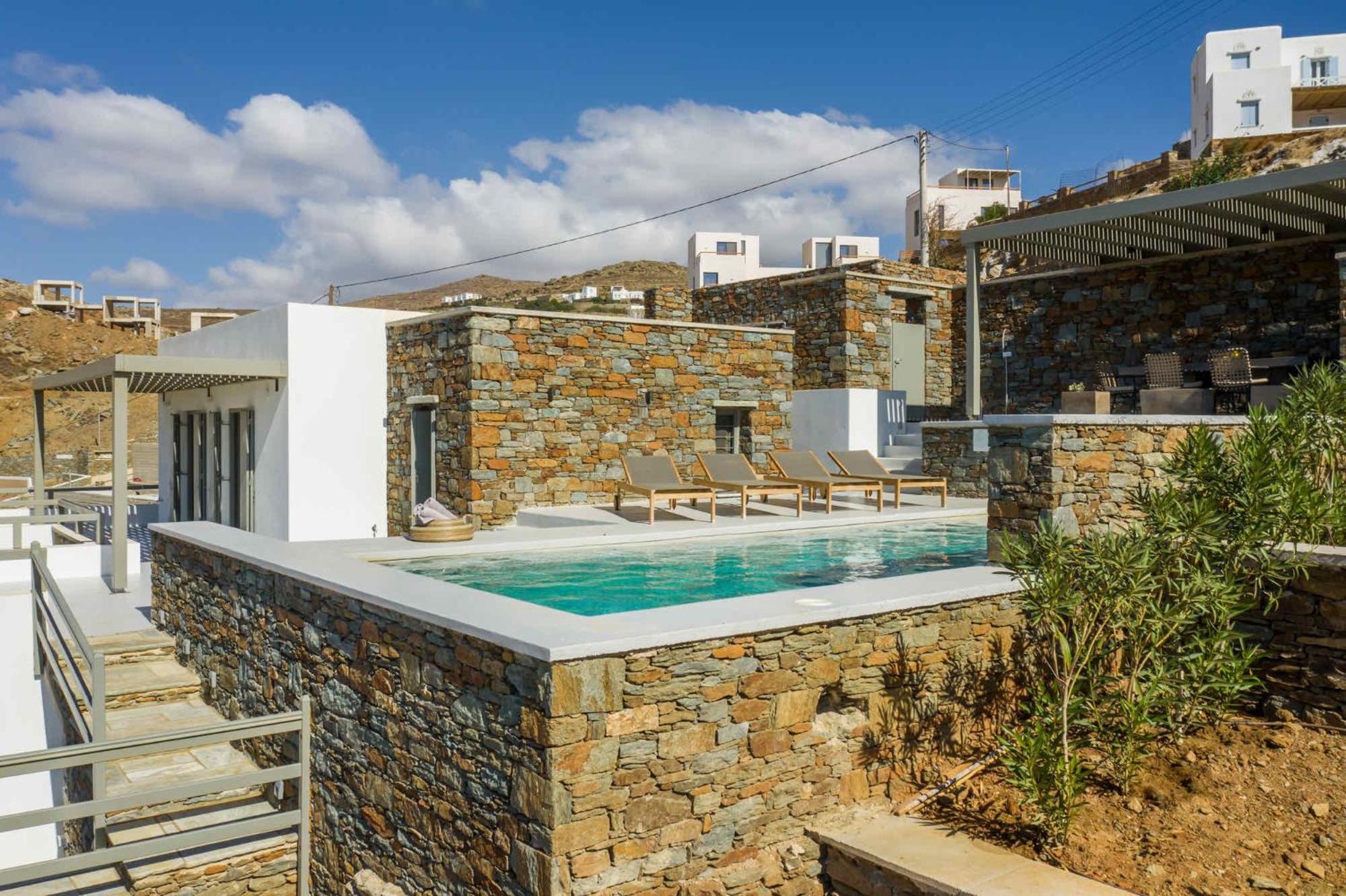 Phos Villas Tinos Agios Romanos الغرفة الصورة